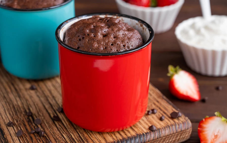 mug cakes koláče z hrnčeka