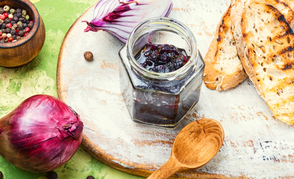 cibuľové chutney recept