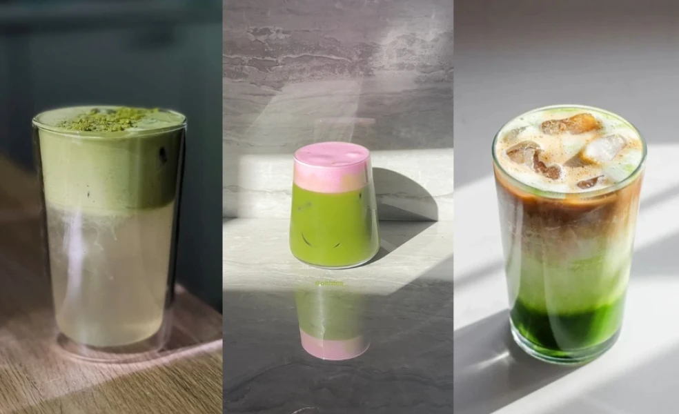 Matcha nápoje