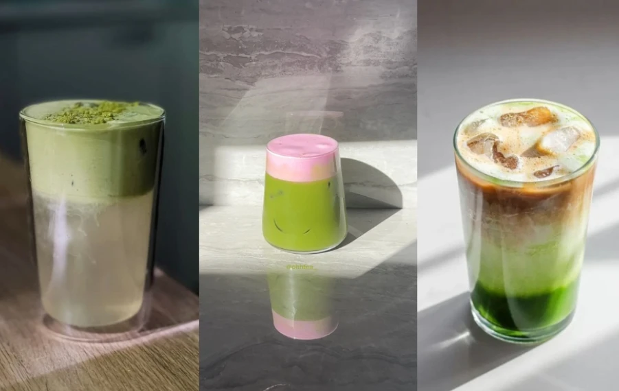 Matcha nápoje