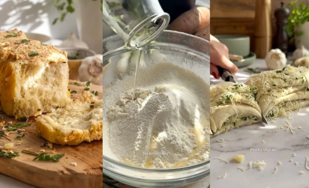 Recept na cesnakovo-bylinkový chlieb