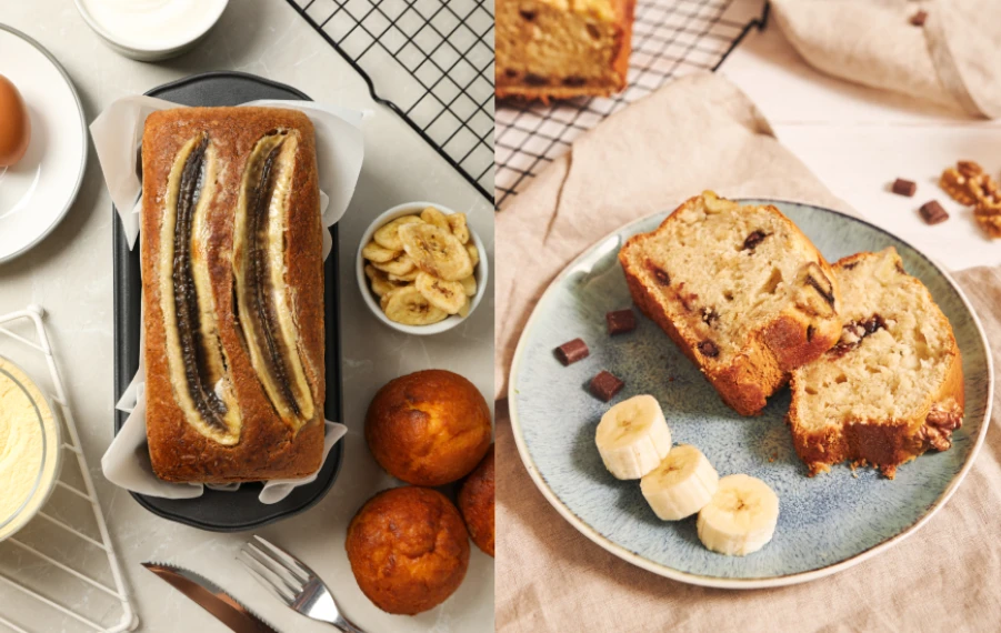 recepty banana bread