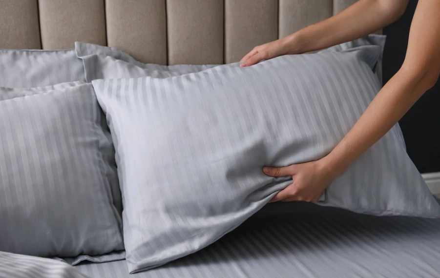 využitie starých obliečok na vankúše