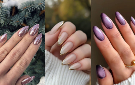 zimné manikúra 2025