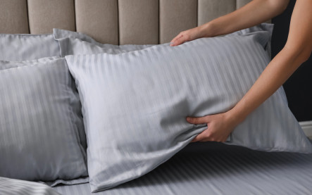 využitie starých obliečok na vankúše