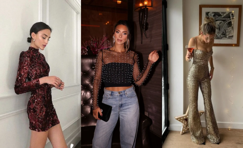 silvestrovské outfity