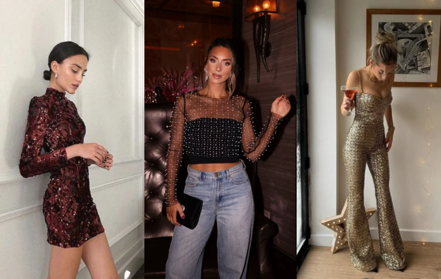 silvestrovské outfity