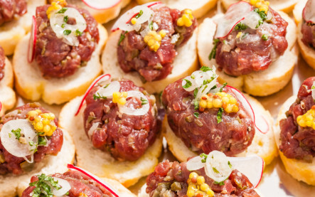 silvestrovský tatársky bifte